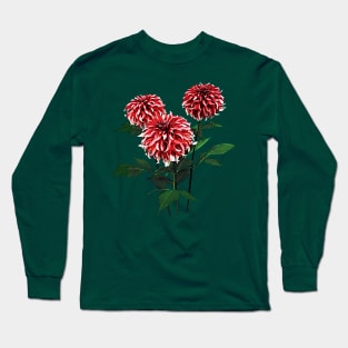 Dahlia Santa Claus Long Sleeve T-Shirt